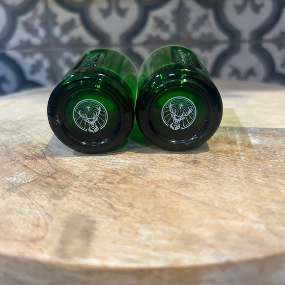 SET OF TWO- JAGERMEISTER SHOT GLASSES-GREEN - Picture 3 of 5
